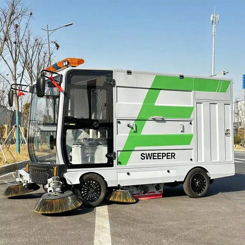 Máy quét rác đường điện 240L