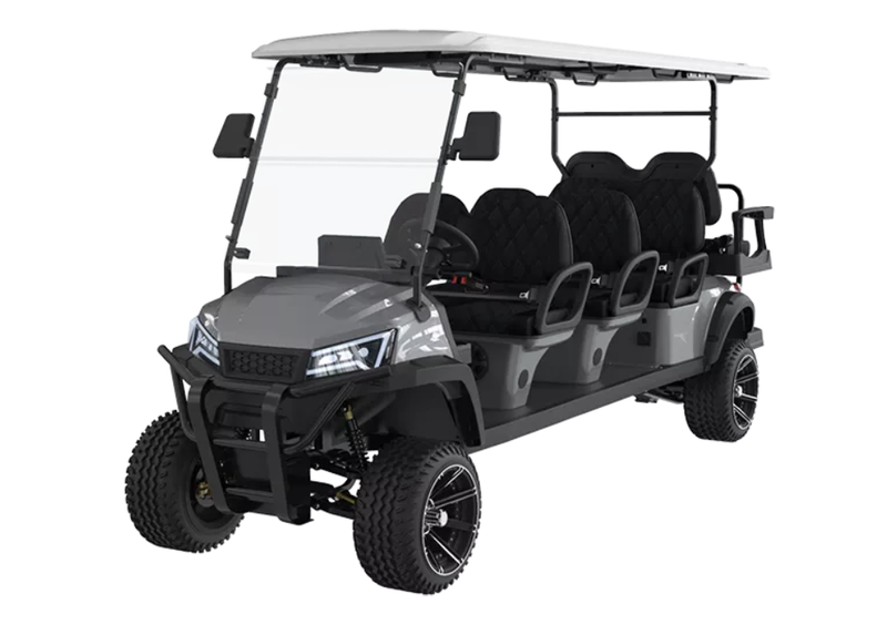 Xe điện golf Langqing LQD062+2 (8 chỗ ngồi – gầm cao)
