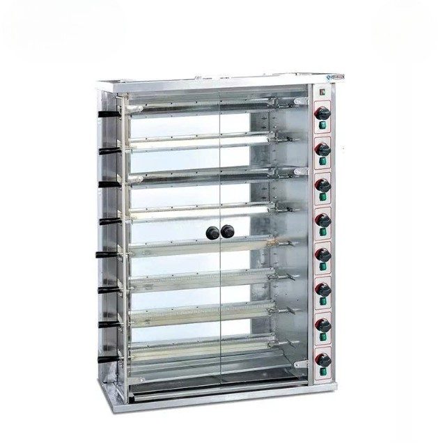 Lò nướng gà quay đứng bằng gas Kolner JGT-8P