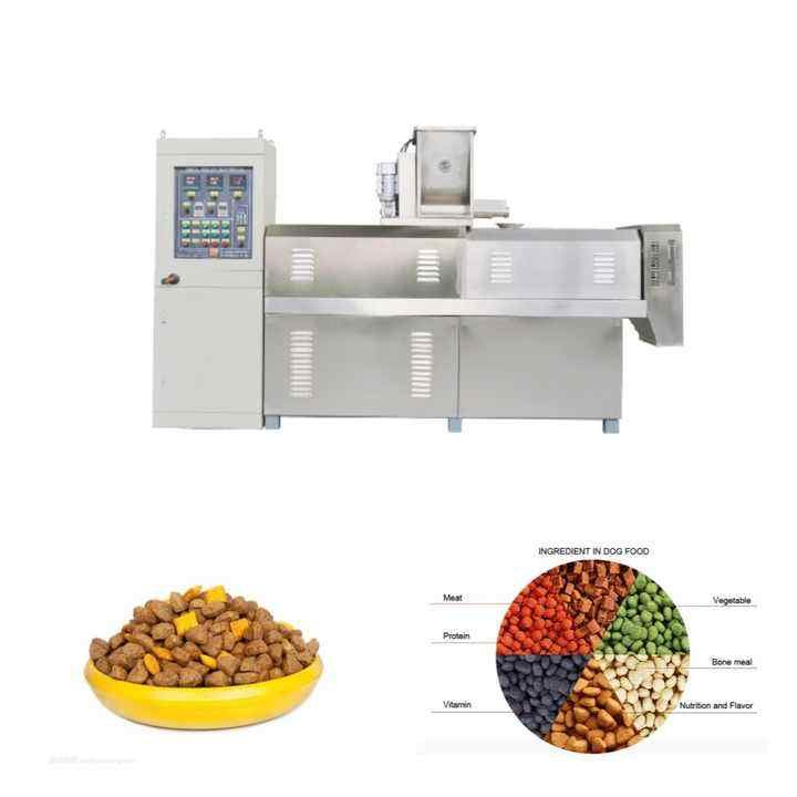 DÂY CHUYỀN SẢN XUẤT THỨC ĂN HẠT CHO CHÓ TỰ ĐỘNG CAO – CÔNG SUẤT 3 TẤN/GIỜ