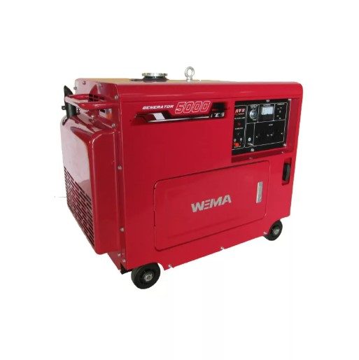 Máy phát điện Diesel chống ồn Weima WM5000CES