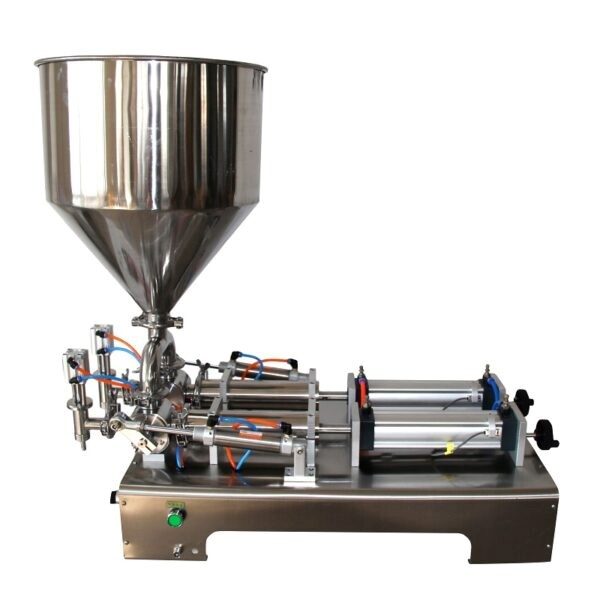 Máy chiết rót bơm piston 2 vòi (bồn đứng) Kolner