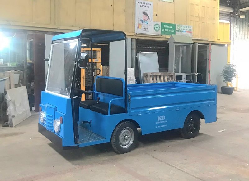 Xe điện chở hàng 4 bánh tải trọng 1.5 tấn