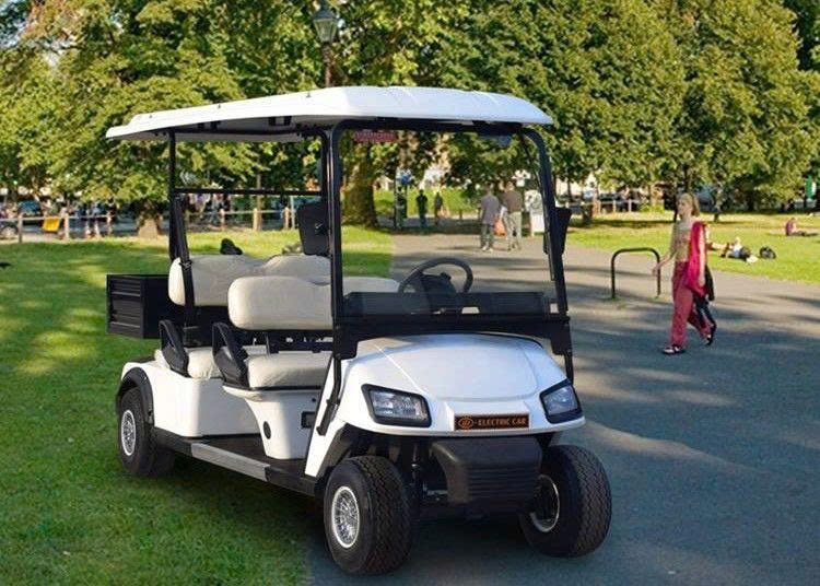 Xe điện sân golf 4 chỗ có thùng GD-L4B