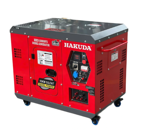 Máy Phát Điện Chạy Dầu Hakuda 10KW HKD10000P3 3 Pha