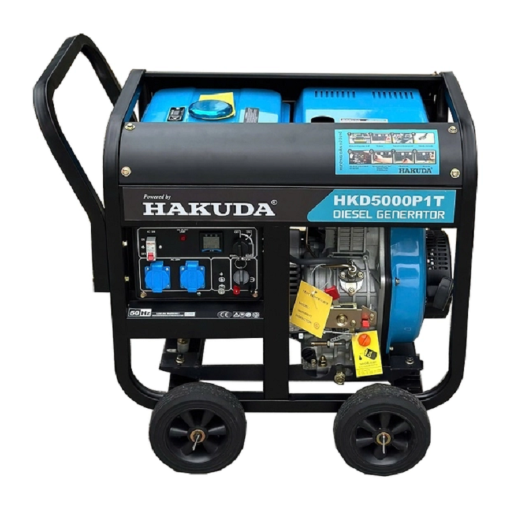 Máy Phát Điện Chạy Dầu 5KW Hakuda HKD5000P1T