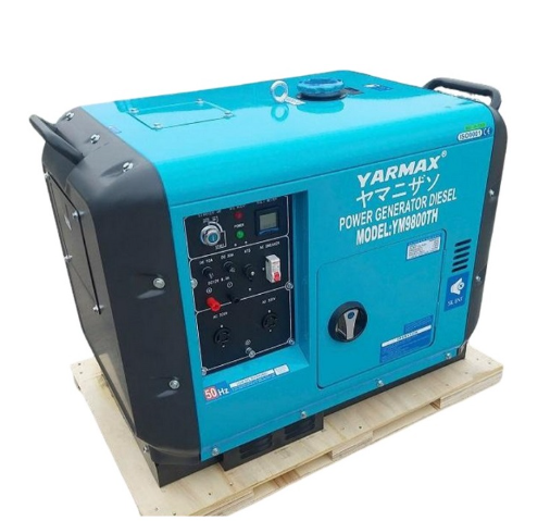 Máy Phát Điện Chạy Dầu Yarmax 7KW YM9800TH Siêu Cách Âm