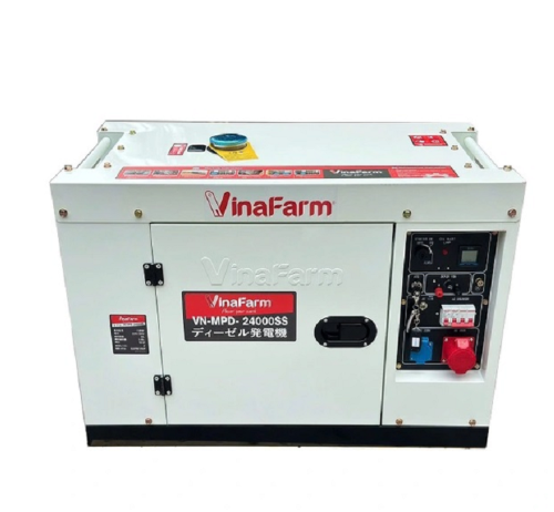 Máy Phát Điện Chạy Dầu Vinafarm VN-MPD-24000SS 3 Pha 7KW