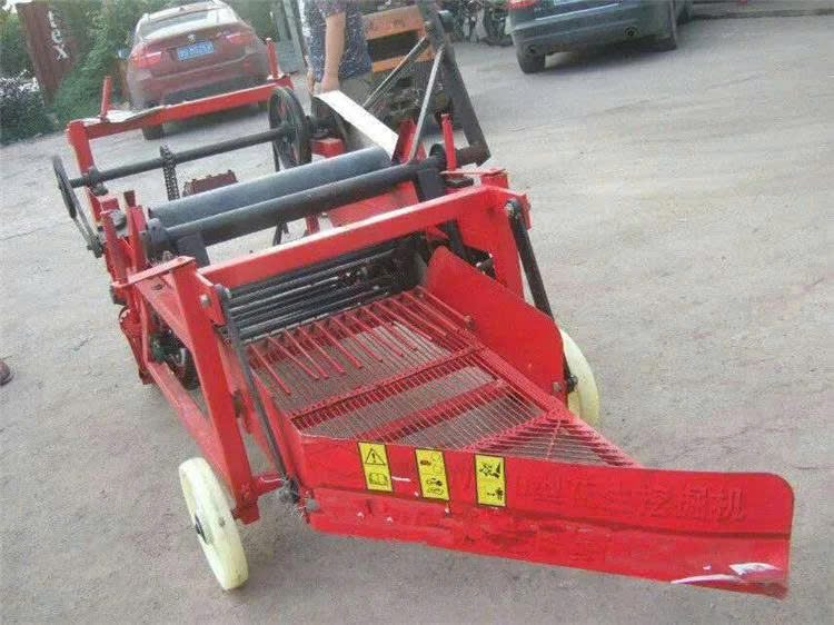 Giàn thu hoạch đậu phộng dạng vuông gắn máy cày SCM