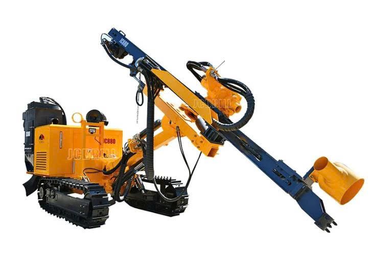 Giàn khoan thủy lực Hố nổ đá cứng JC880