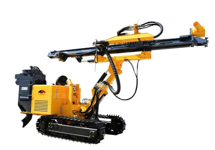 Máy khoan khai thác búa thủy lực Dth JC880