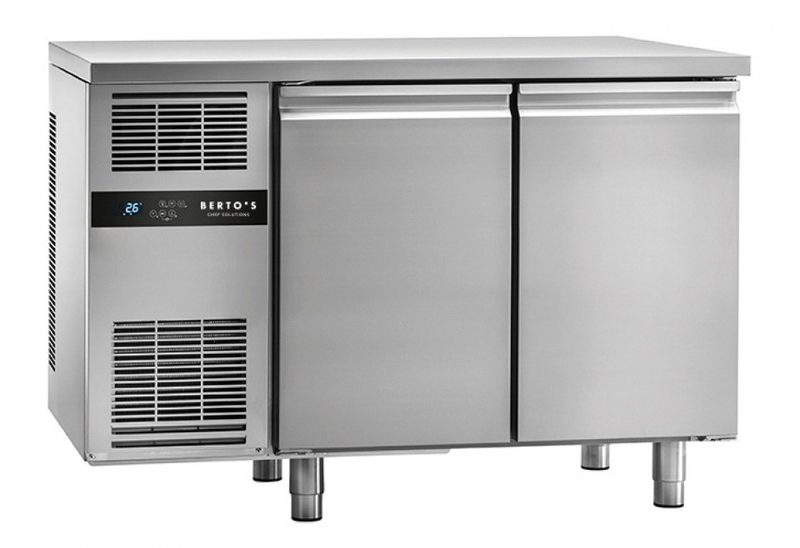Bàn mát 2 cánh inox Bertos COU128TNPR