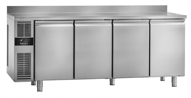 Bàn mát 4 cánh inox Bertos COUSM208TNPRA