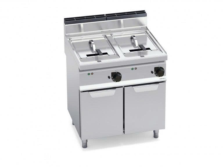Máy chiên điện có tủ - Hai ngăn chứa 18+18 lít E7F18-8M / E7F18-8MS