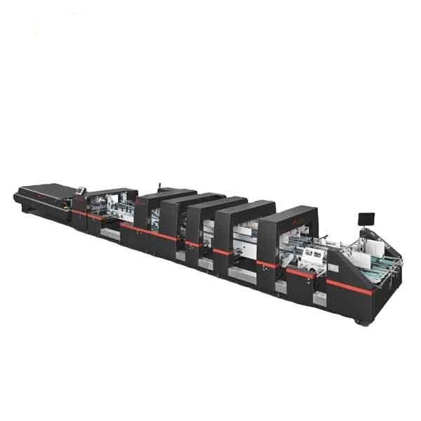 Máy dán hộp carton 2 mặt tốc độ cao ZH 1300 FT- H