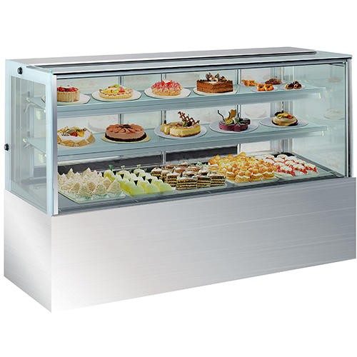 Tủ trưng bày bánh kính vuông Jetcool JK-C3