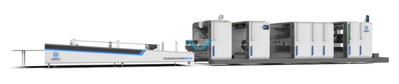 Máy dán thùng carton 2 mảnh thông minh JK-1650A