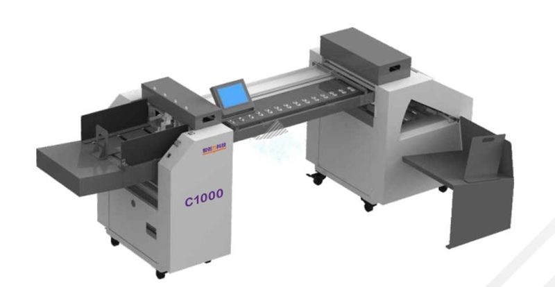 Máy cấn và gấp ảnh cưới tự động C100