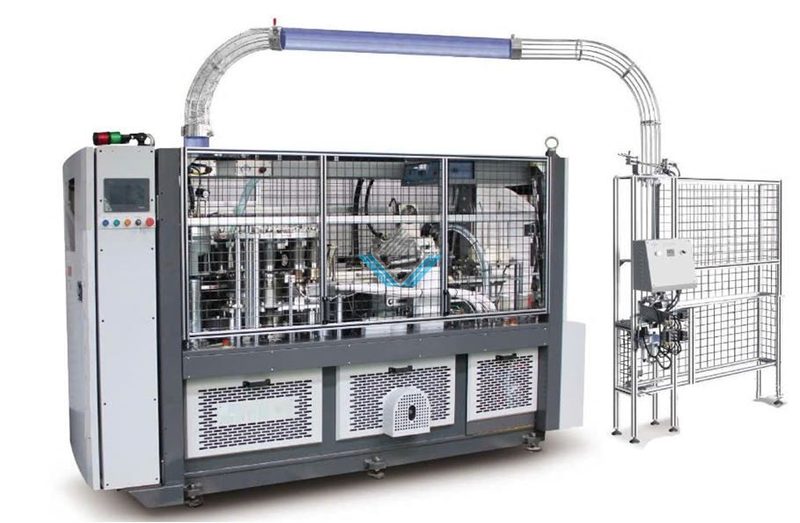 Máy làm cốc giấy tốc độ 120 cốc / phút 120coc