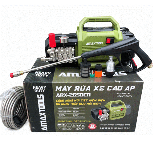 Máy Rửa Xe Cao Áp 2300W Amaxtools ARX-2650CN