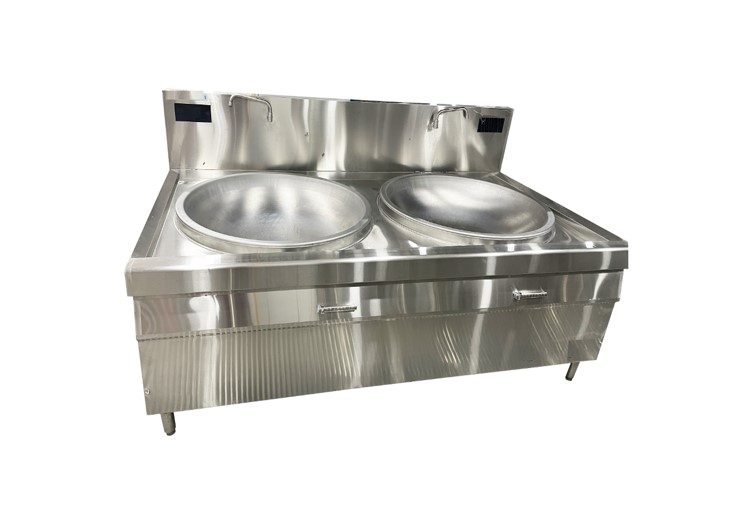 BẾP TỪ ĐÔI CHẢO LÕM LIỀN 30KW OKASU OKS-302LL