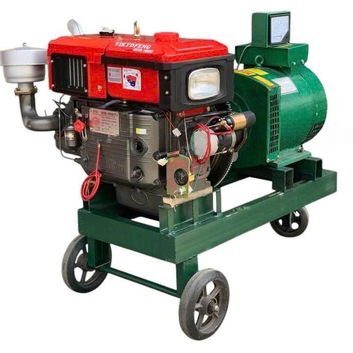 Máy Phát Điện Đầu Nổ 20Kw Điện 380V (D30 Gió Đề)