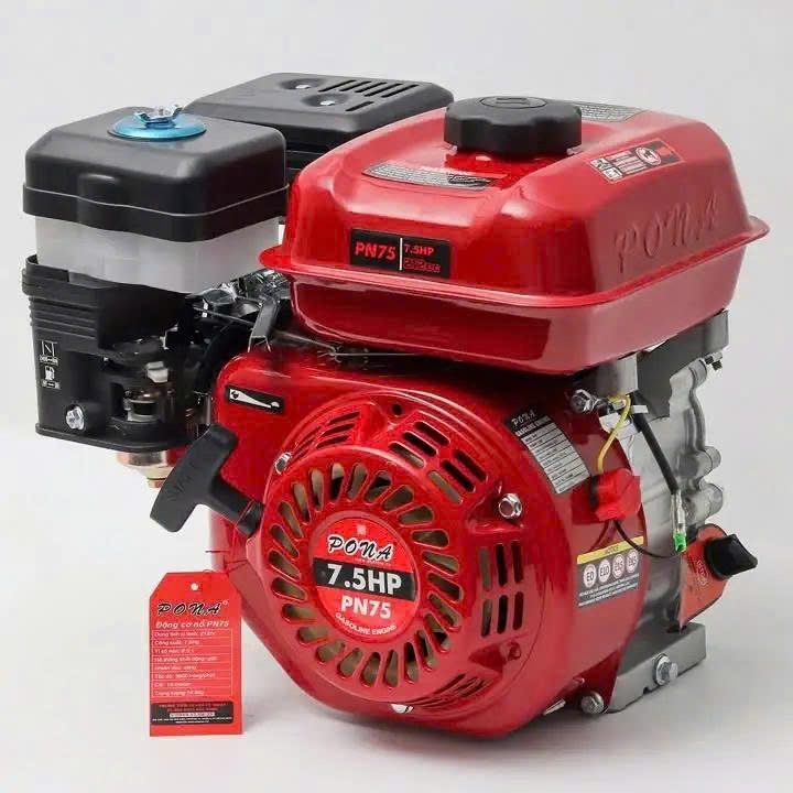 Động Cơ Chạy Xăng 7.5HP Pona PN75
