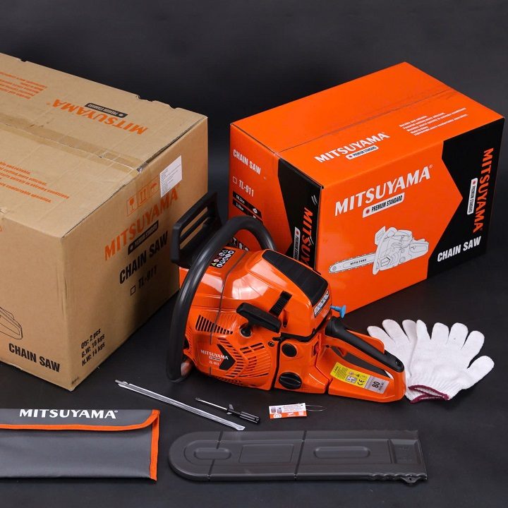 Máy Cưa Xích 2 Thì Mitsuyama TL-911 (piston 46mm)