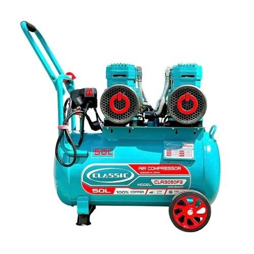 Máy Nén Khí Không Dầu 3HP X 2 50L Classic CLA3050F2