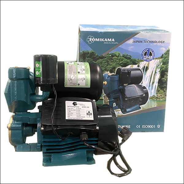 Máy bơm nước chạy điện Tomikama 400