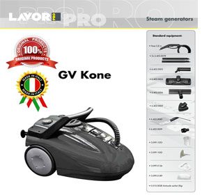 Máy rửa xe hơi nước nóng Made in italy