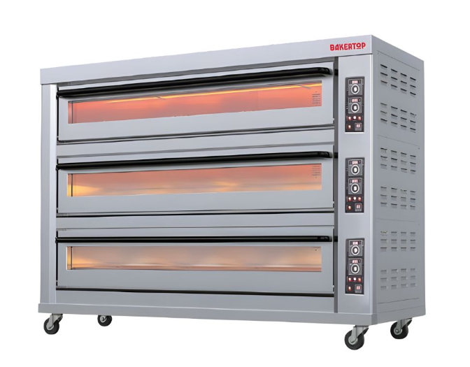 Lò nướng 3 tầng 9 khay Bakertop BKOE-3L-9T E