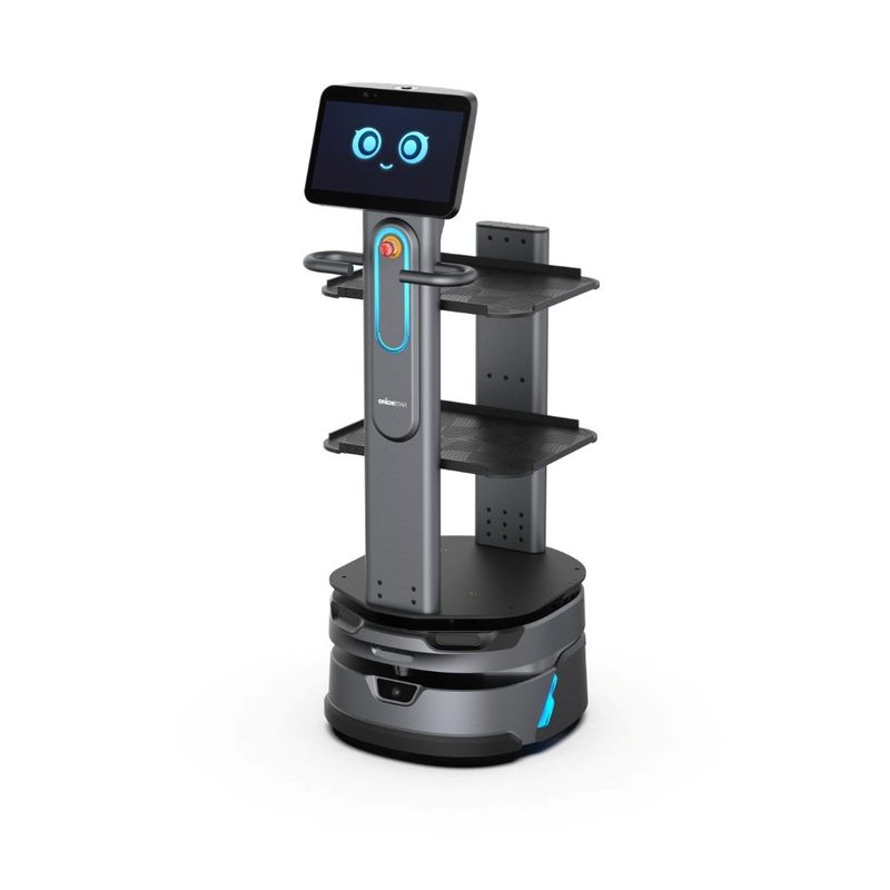 ROBOT KHO AI 2 TẦNG KHAY, VẬN CHUYỂN THÔNG MINH CARRYBOT 2 D150