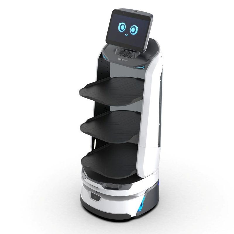Robot giao đồ AI LuckiBot Pro