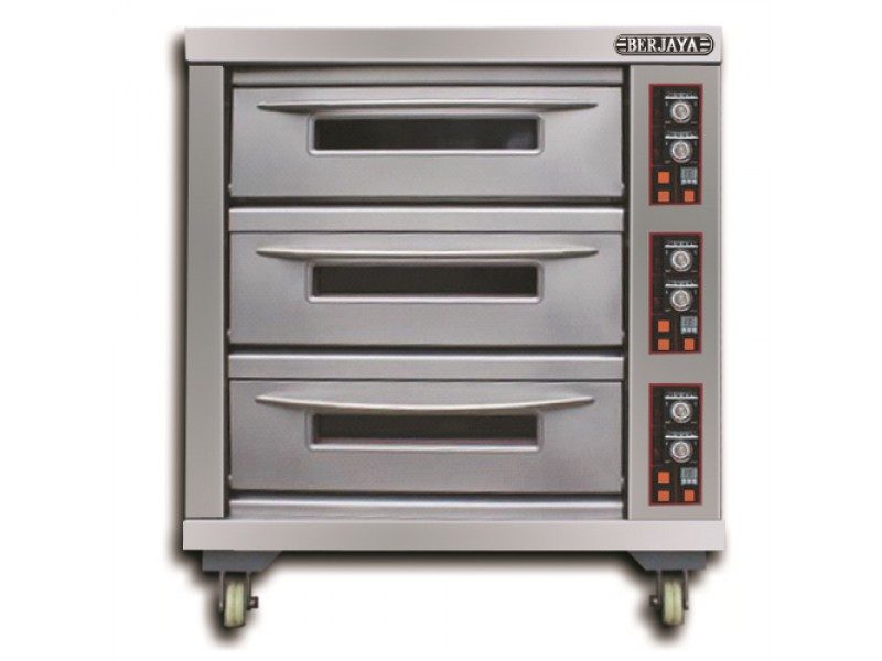 LÒ NƯỚNG ĐIỆN 3 TẦNG 6 KHAY BERJAYA BJY-E20KW-3BD