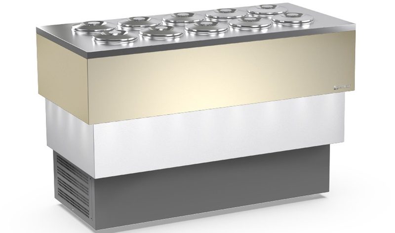 Tủ trưng bày kem Carrara 10