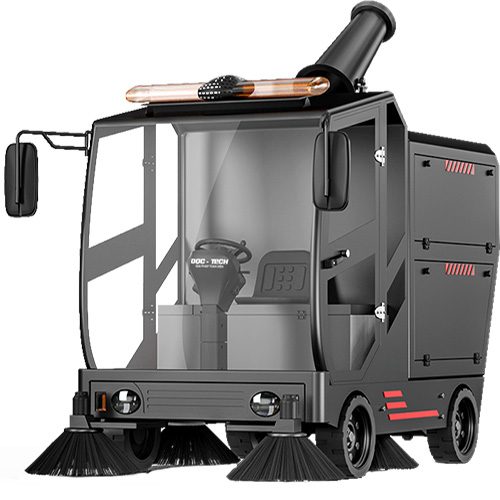 Xe quét rác ngồi lái DQC - Tech 16F