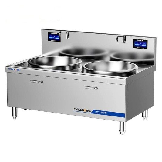 Bếp điện từ chảo wok đôi CHINENG CN-DC-8164-D600-DD