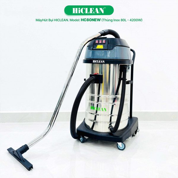 Máy hút bụi công nghiệp HiClean HC80 New