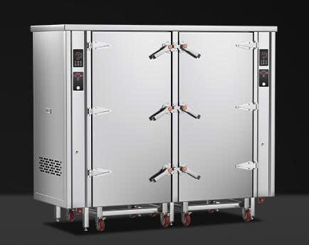 Tủ hấp xe đẩy gas CHINENG CN-8002-TCG-24R