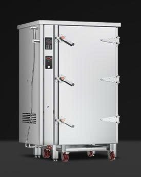 Tủ hấp xe đẩy gas CHINENG CN-8002-TCG-12R