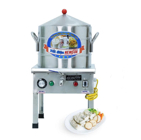 Nồi tráng bánh cuốn điện 50cm OKASU NTBC-ĐK50/304/02