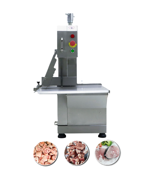 Máy cưa thịt đông lạnh vỏ inox OKASU W210A