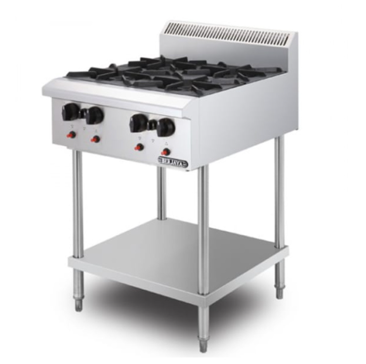 Bếp Âu 4 họng dùng gas Berjaya OB4FS
