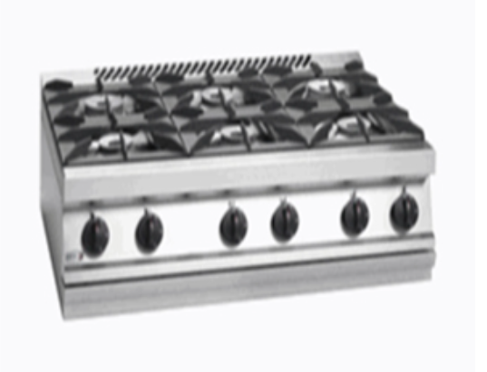 Bếp Âu 6 họng Fagor CG7-60