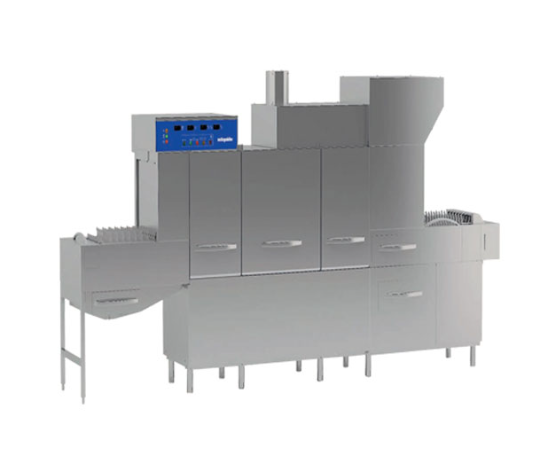 Máy rửa chén bát công nghiệp băng chuyền Ozti OBF 6000 M