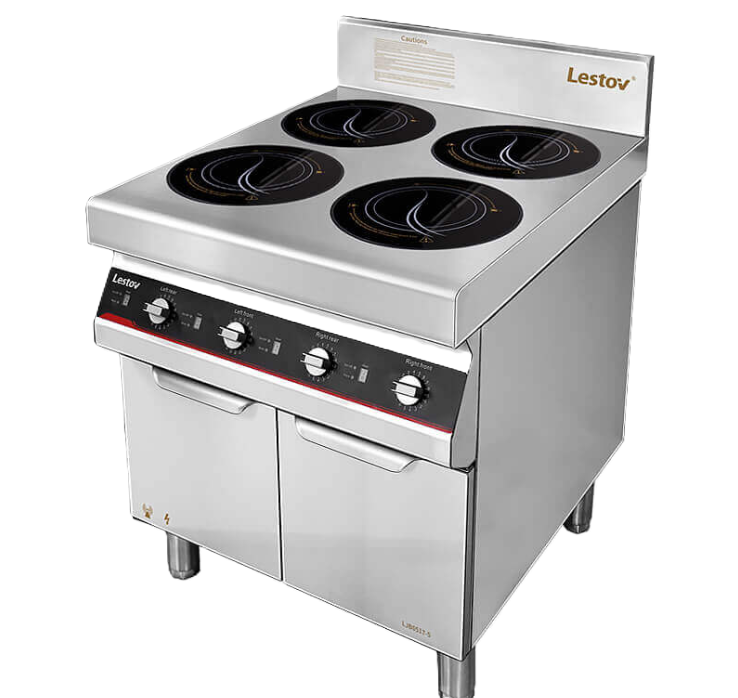 Bếp từ nhà hàng 4 đầu đốt Lestov LT-B300IV-B135